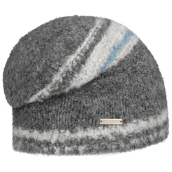 Meliva Bouclé Knit Beanie by - grey - Damen - Size: One Size