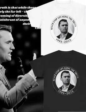 Charlie Kirk Tribute T-Shirt Never Stop Speaking The Truth 1993-2025 TEE Cotton Shirt Graphic T Shirts Regular Short Sleeve - Aliexpress - FashionsVida