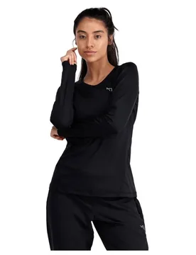 T-shirt à Manches Longues Nora 2.0 Black S - Kari Traa - FashionsVida