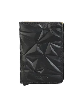 Monedero - Slimwallet Prism negro oro negro - SECRID - FashionsVida