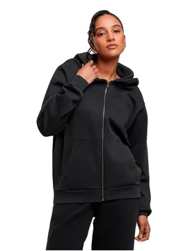 Felpa Con Zip Tb772 Black S - Urban classics - FashionsVida