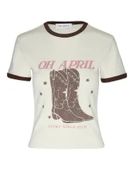 OH APRIL T-Shirt creme M Damen