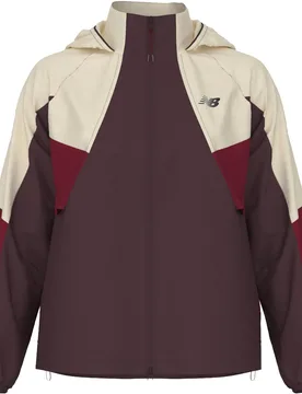 Veste légère et déperlante - RC Jacket Cherry Leather en Nylon - Taille S - Violet - New Balance - FashionsVida