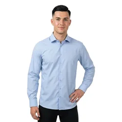 Chemise à Manches Longues Frontline 20504 Light Blue 37-38