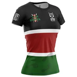 Maglietta Run Kenya Short Sleeve Multicolor M
