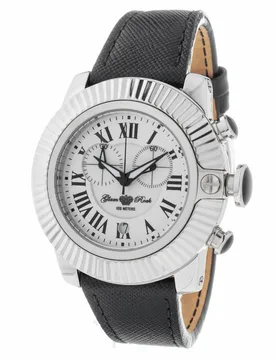 Womens Ladies Watch Quartz Silver Steel - One Size - Glam Rock - FashionsVida