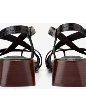 Sandalias de tacón de mujer confeccionadas en piel - Cole Haan - FashionsVida