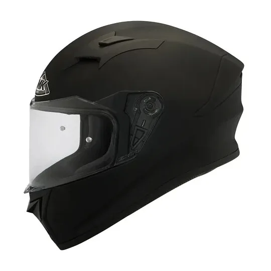 Casco Moto Integrale Stellar Solid MA200 Nero opaco taglia 2XL - Smk - FashionsVida