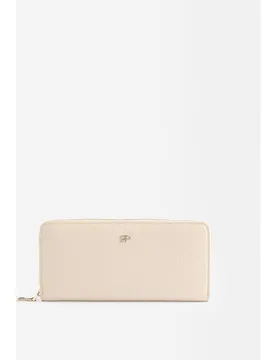 Cartera de mujer grande con cierre de cremallera en liso - Parfois - FashionsVida