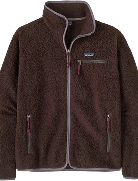 Polaire double face en Polartec® - M's Retro Pile Jkt Den Brown - Taille XL - Marron - Patagonia - FashionsVida