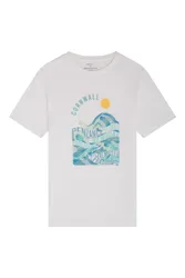 Cornwall Mens T-Shirt - Cream