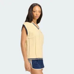 GILET CABLE KNIT XL Warm Vanilla