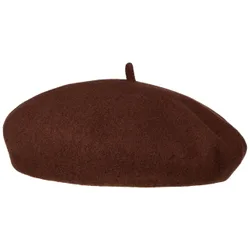 Beret by - brown - Female - Size: 63 cm