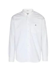 Gant Camisa Regular Fit blanco L