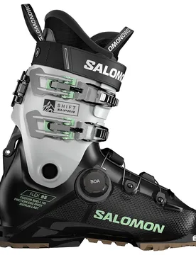 Chaussures De Ski Alpin Shift Supra Boa 95 W Black / Cool Gray 5 / Patina Green 23.0-23.5 - Salomon - FashionsVida