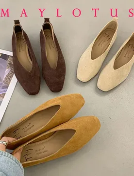 Spring New Brand Women Flat Shoes Round Toe Shallow Slip On Ladies Casual Ballet Shoes Soft Leather Eelgant Ballet Sandal - Aliexpress - FashionsVida