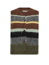 Strickjacke MMESTI dunkelgrün M Damen
