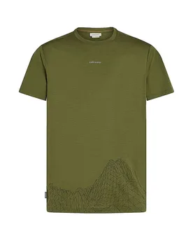 Herren Funktionsshirt 150 Tech olive S M - Icebreaker - FashionsVida