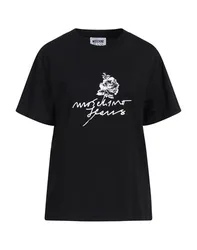 Camiseta Mujer Negro XXS Mujer
