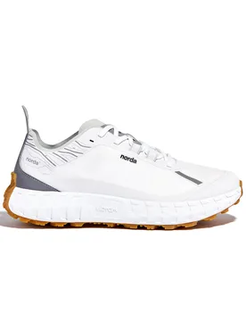 Chaussures de trail - 001 W White/Gum - Taille 36 2/3 - Blanc - Norda - FashionsVida