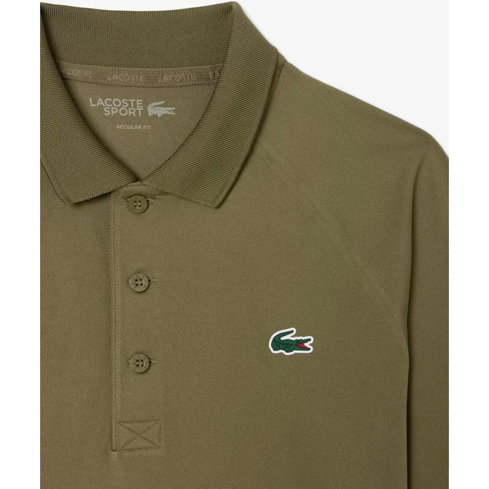 Polo de hombre de corte regular con protección uv de manga corta - Lacoste - FashionsVida