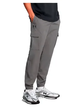 Pantalon Cargo Vibe Woven Castlerock 025 / Black 001 L - Under armour - FashionsVida