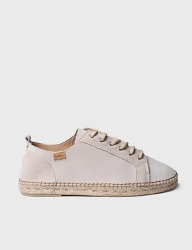 Alpargatas de hombre de serraje con cordones - Toni Pons - FashionsVida