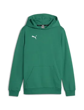 Kinder Kapuzenpullover Team Goal - Vert - male - Size: 8 ans - Puma - FashionsVida