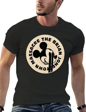 Brian jonestown T-Shirt plus size clothes vintage anime shirt anime stuff t shirts for men cotton - Aliexpress - FashionsVida