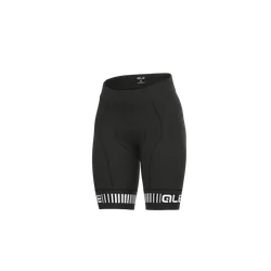 Pantaloncini ciclismo donna senza bretelle PR-R STRADA nero-bianco 2024