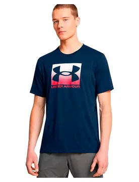 T-shirt à Manches Courtes Boxed Sports Academy / Red 2XL - Under armour - FashionsVida