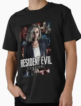 RE Requiem Grace Ashcroft Gameplay Very Bad Day Stealth Resident evil T shirt Unisex Gamer Tee Short Sleeve Graphic clothes - Aliexpress - FashionsVida