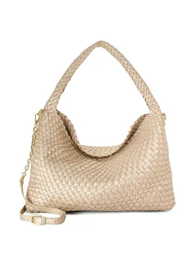 Women's 'Deliberate L' Shoulder Bag in Metallics - Metallics - Size: One Size - Dune london - FashionsVida