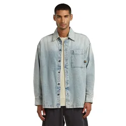 Camicia Overshirt D23007-e352 Oversized Vintage Bornite S