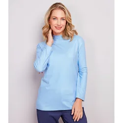 Langarmshirts weiß-marine-blau 3er-Set Amélie di Santi