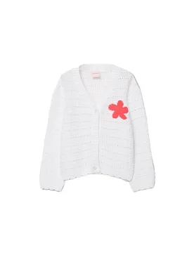 Boboli Veste 323042 White 3 Années Fille - BÒBOLI - FashionsVida