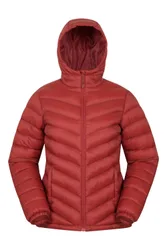 Women's Seasons Padded Winter Jacket Water Resistant in Burnt Orange Size: 6 - Burnt Orange - Size: 6