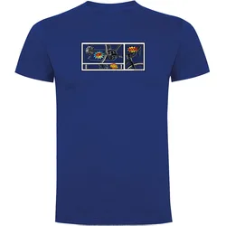 Maglietta A Maniche Corte Comic Royal Blue
