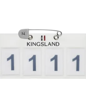Startnummern 4-stellig, Paar, white - Kingsland - FashionsVida