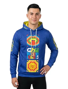 Chupa Chups 70´s Hoodie Multicolour L Men,Women - OTSO - FashionsVida