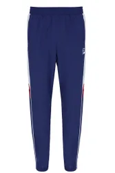 Navy Woven Track Pants - XS