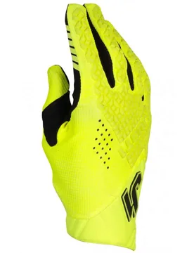 Guanti Moto Cross Enduro J-hrd Fluo Giallo taglia M - JUST1 - FashionsVida