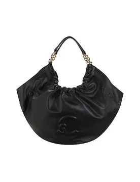 Sac en cuir - Hobo Bag SMASH Medium noir - Coccinelle - FashionsVida