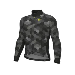 Giubbino invernale ciclismo SOLID PLANET nero