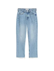 Jeans Straight Fit 7/8 bleu clair 27/L34