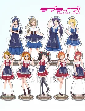 Anime Love Live!Bavarian Dirndl ver.15CM Acrylic Stand Keychain Hanayo/Honoka Desk Decor Gift for Anime Fans Gift - Aliexpress - FashionsVida