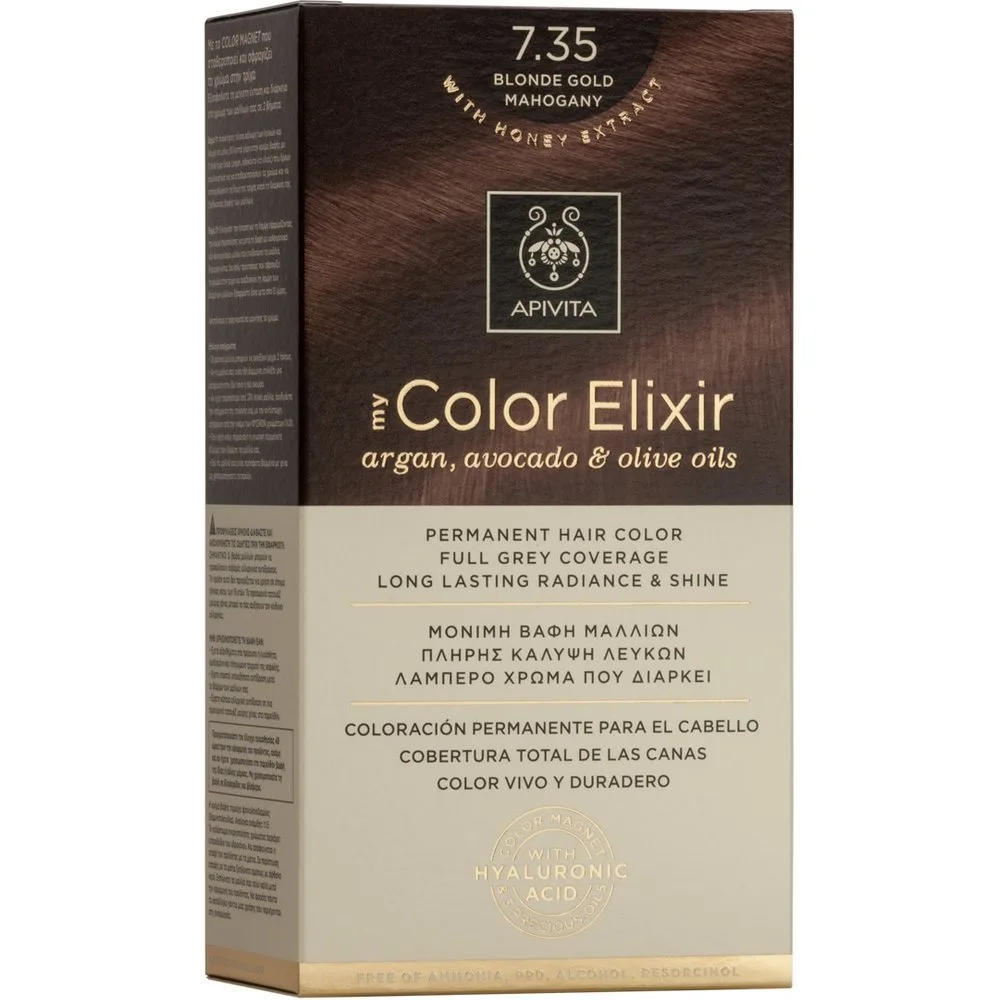 Coloración Permanente My Color Elixir - Apivita - FashionsVida