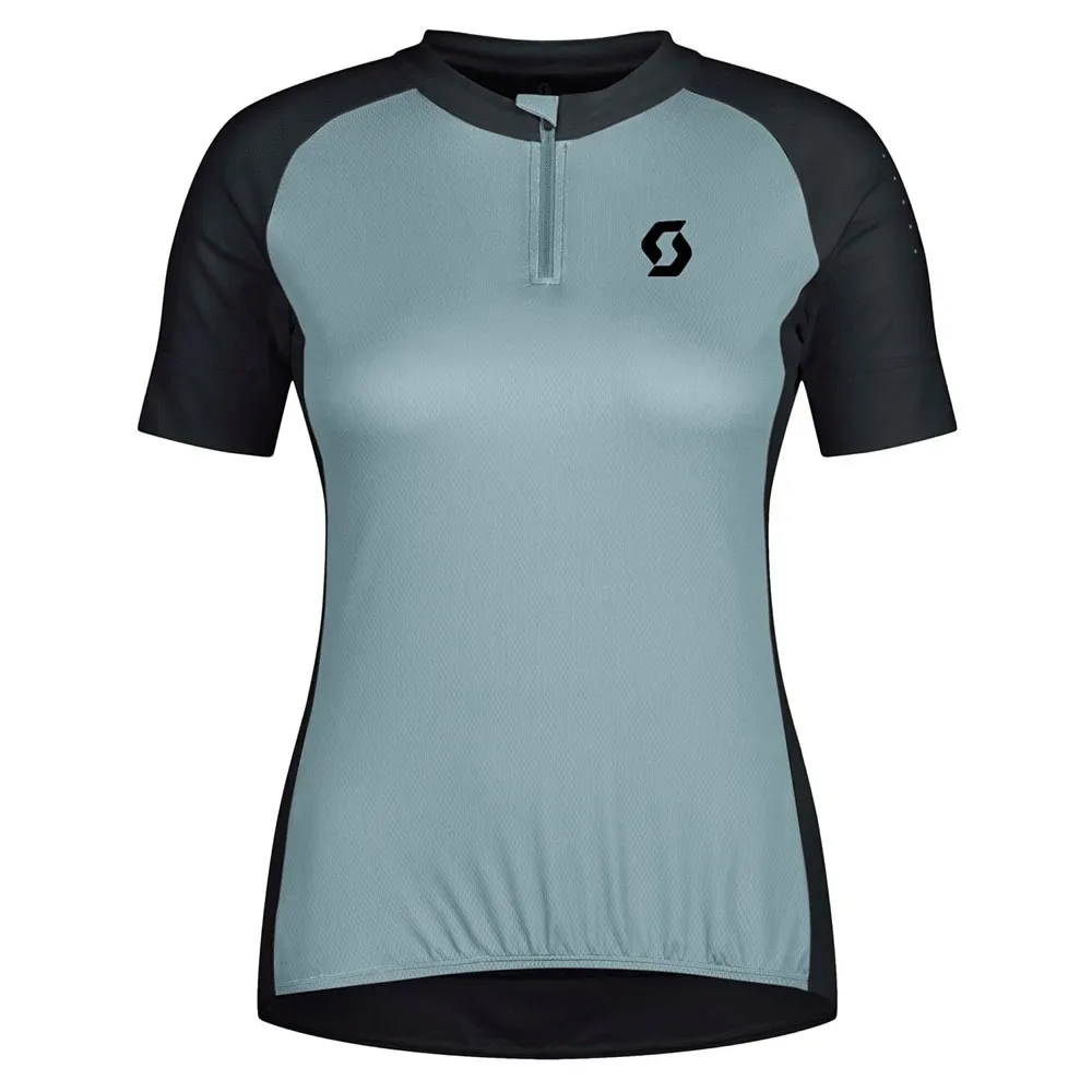 Maglia A Maniche Corte Endurance 20 Morning Blue / Black - Scott - FashionsVida