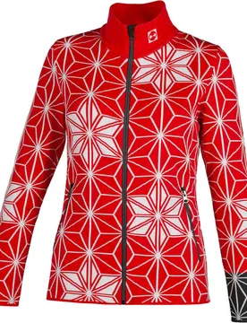 Lady full zip forro polar mujer Rojo (L) - Ch3 - FashionsVida