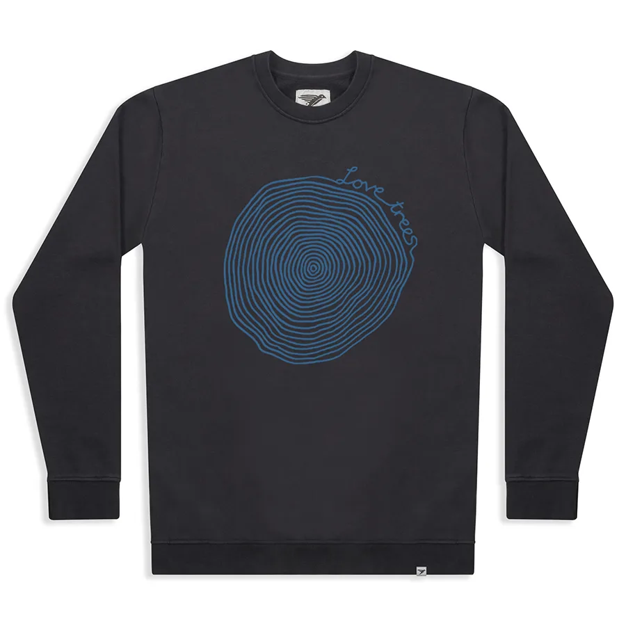 Love Trees Sweatshirt - Charcoal - Silverstick - FashionsVida